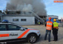 Schweiz: Feuer in Industriebetrieb erfasst zwei weitere Hallen