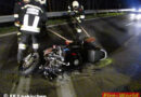 Oö: Verletzter bei Pkw-Biker-Unfall in Laakirchen