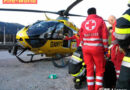 Stmk: Drehleiter-Assistenz-Einsatz für Rotes Kreuz in Selzthal