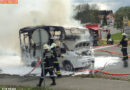 Stmk: Wohnmobil in Pistorf in Vollbrand
