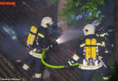 Nö: 200 Kräfte bei Wirtschaftsgebäudegroßbrand in Gossam im Einsatz