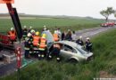 Nö: Pkw verunfallt auf der L27 und landet am Dach