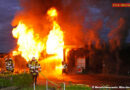 Bayern: Lagerschuppen in München in Brand