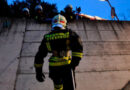 Oö: Abseil- und Selbstrettungsübung bei der FF Steyregg