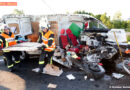 Vbg: Transporter bei Unfall auf A14 bei Rankweil aufgeschlitzt – Lenker überlebt