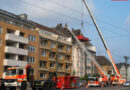 Deutschland: Feuerwehr muss sturmgeschädigtes Haus weiter abdecken