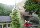 Schweiz: Dachstuhlbrand bei Wohnhaus in Hausen am Albis