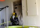 D: Küchenbrand im 5. Stock -> Küche total zerstört