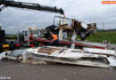 Schweiz: Wohnmobil bei Autobahnunfall bei Niederbipp komplett zerlegt