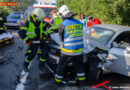 Nö: Person nach Unfall in Biedermannsdorf im Pkw eingeschlossen
