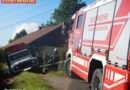 Stmk: Auto drohte abzurutschen und Auspumparbeiten in Kapfenberg