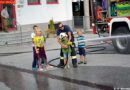 Oö: Ferienaktion der Stadt Kirchdorf zu Gast bei der Feuerwehr