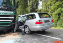 Schweiz: Eingeklemmter Autolenker nach einer Stunde befreit