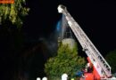 OÖ / D: Grenzüberschreitender Einsatz bei Brand auf einem Bauernhof