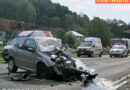 Oö: Tödlicher Pkw-Unfall auf der B 127 in Walding