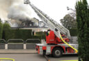 Deutschland: Handwerker bei Dachstuhlfeuer in Essen verletzt