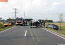 Oö: Ein Schwerverletzter bei Unfall zwischen Lkw und Pkw