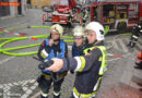 Oö: Wohnhausbrand in der dicht verbauten Altstadt von Schärding