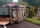 Oö: Bistrowagen frontal gegen Baum gekracht – Fahrer verletzt