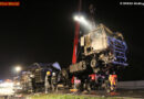 Nö: Vollbrand eines Sattelschleppers auf der Wiener Außenring Autobahn