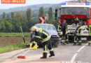 Nö: Feuerwehreinsatz nach Pkw-Unfall in Königstetten
