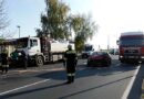 Nö: Ein Verletzter bei Unfall zwischen Pkw und Lkw auf der LB36