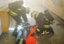 Nö: Übung: Brand in Hauptschule, mehrere Personen vermisst