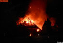 Schweiz: Bauernhof in Walterswil in Flammen