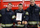 Oö: Drei „goldene“ Atemschutzträger bei der FF Mauerkirchen