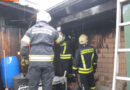 Oö: FF Mauerkirchen bei Brand in Wollöster im Einsatz