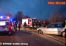 Bgld: Verkehrsunfall mit Eingeschlossenen in Pöttelsdorf