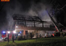 Oö: Vollbrand eines Wirtschaftsgebäudes in Weißenkirchen im Attergau
