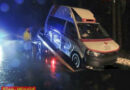 Oö: Bergung eines Unfall- und Rettungsfahrzeuges in Hofkirchen