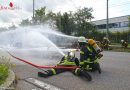 Bayern: Explosionsgefahr bei Lkw-Brand in Augsburg