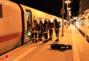 Bayern: Rauchentwicklung im ICE, brennender Balkon und Einsatz beim Narrenhausbaum in Augsburg