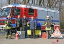 Bayern: Versicherungskammer Bayern übergibt Schaumtrainer an Berufsfeuerwehr Augsburg