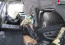 Stmk: Eingeklemmte Person befreit und über Heckklappe gerettet (+Video)