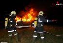 Bgld: Gemeinsame Übung „Verkehrsunfall mit Eingeklemmten und Fahrzeugbrand“