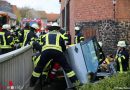 Deutschland: Auto stürzt bei Alsfeld in Bachlauf – drei Schwerverletzte