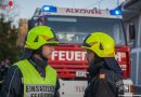 D: Rauchentwicklung durch Halogenstrahler und Sitzkissen