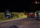 Nö: Personenrettung nach Frontalkollision auf der B 34 bei Etsdorf