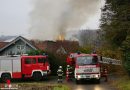 Stmk: Ausgedehnter Dachstuhbrand in Feldbach → Acht Feuerwehren im Einsatz