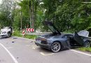 Deutschland: Lamborghini-Fahrer überholt in Kurve – drei Schwerverletzte, Person eingeklemmt