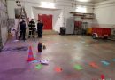 Nö: Ausbildung mit einem Augenzwinkern → das „FF Grafenwörth-Riesenbrettspiel“