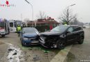 Nö: Drei beteiligte Fahrzeuge bei Kreuzungsunfall in Hollabrunn