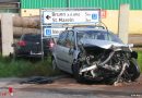 Nö: Kreuzungs-Verkehrsunfall auf der LB 32 Kreuzung in Allentsteig-Winkl