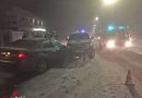 Bgld: Verkehrsunfall mit zwei Pkw bei Schneefall in Jois