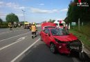 Stmk: Aufräumarbeiten nach Kollision zweier Autos in Judenburg
