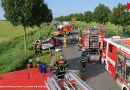 Deutschland: Pkw-Frontalkollision auf der L119: Zwei Erwachsene lebensgefährlich und ein Kind leicht verletzt