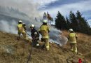 Sbg: Flächenbrand am Mittersiller Sonnberg